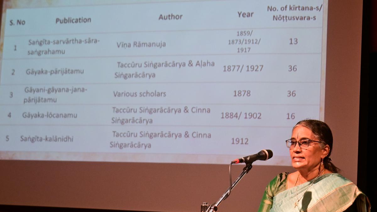 Why Sangita Sampradaya Pradarshini remains the one-stop reference for Dikshitar’s compositions